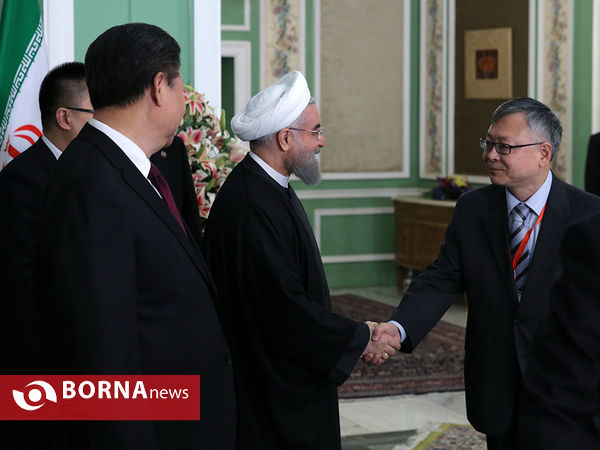 استقبال رسمی از رئیس‌جمهور چین