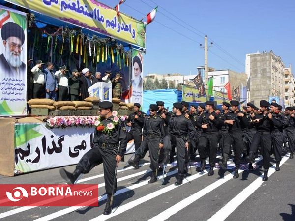 رژه نیروهای مسلح شهرستان شهریار