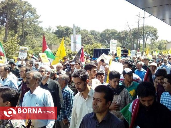 راهپیمایی روز جهانی قدس در پاکدشت