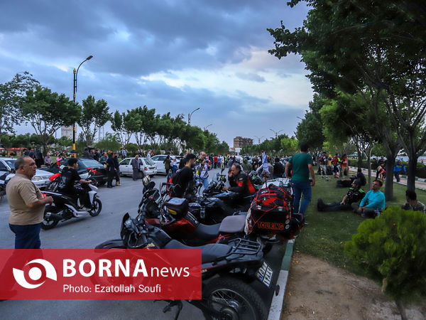 گردهمایی بزرگ موتورسواران ایران