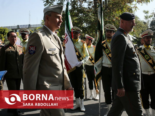 نشست فرماندهی انتظامی ایران با وابستگان نظامی کشورهای خارجی