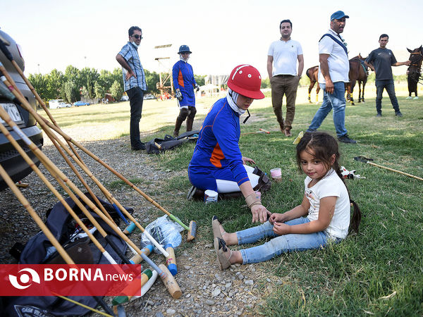 فینال رقابتهای چوگان بانوان استان تهران