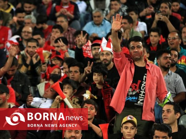 دیدار تیم های فوتبال پرسپولیس _ ملوان