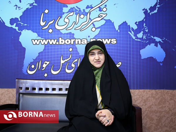 حضور سمیه رفیعی در خبرگزاری برنا