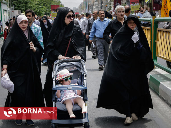 راهپیمائی روز قدس - تهران