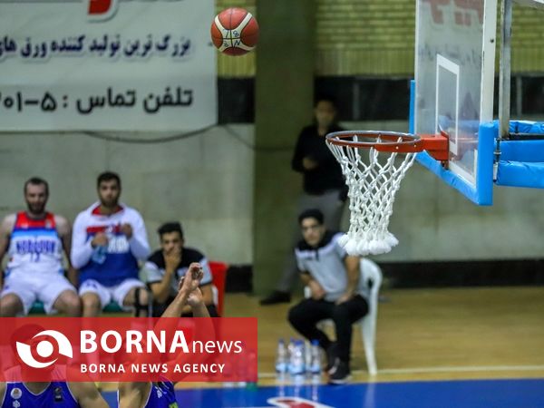 دیدار تیم های بسکتبال نبوغ -  نفت