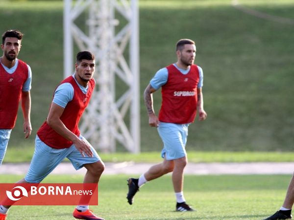 تمرینات تیم فوتبال سپیدرود رشت- مجموعه ورزشی آزادی- 2
