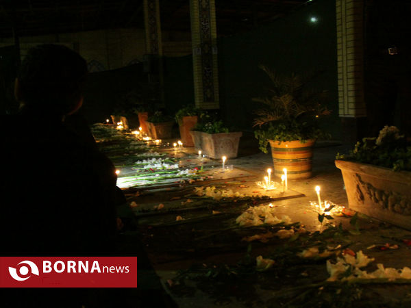 شام غریبان درجوار شهدای گمنام-شیراز