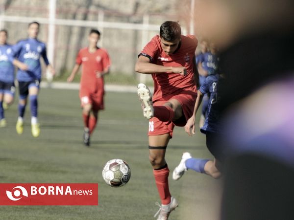 دیدار تیم‌های فوتبال نوجوانان پرسپولیس 2-  نوجوانان استقلال 0