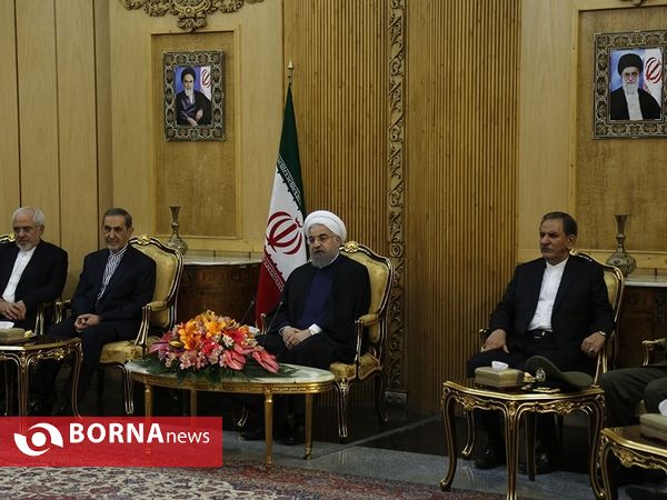 استقبال از رییس جمهوری پس از سفر قزاقستان