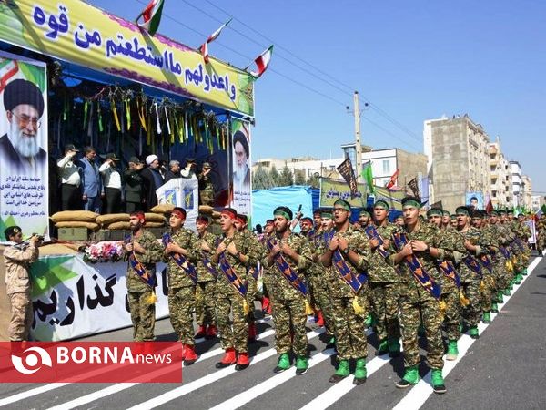 رژه نیروهای مسلح شهرستان شهریار