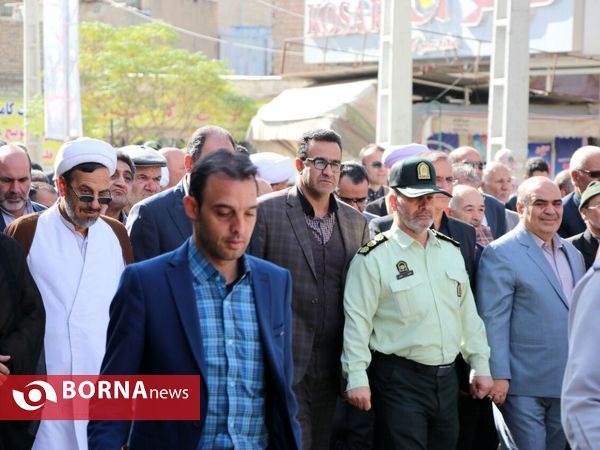 راهپیمایی روز ۱۳ آبان- شهرستان قدس