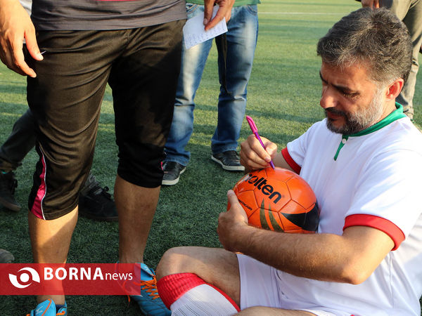 تمرین تیم فوتبال ستارگان ایران