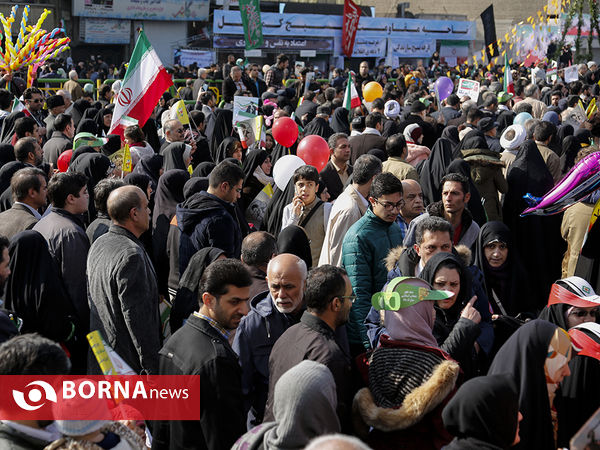 راهپیمایی 22 بهمن-خیابان نواب