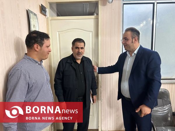 بازدید فرماندار سنندج از دفتر خبرگزاری برنا کردستان