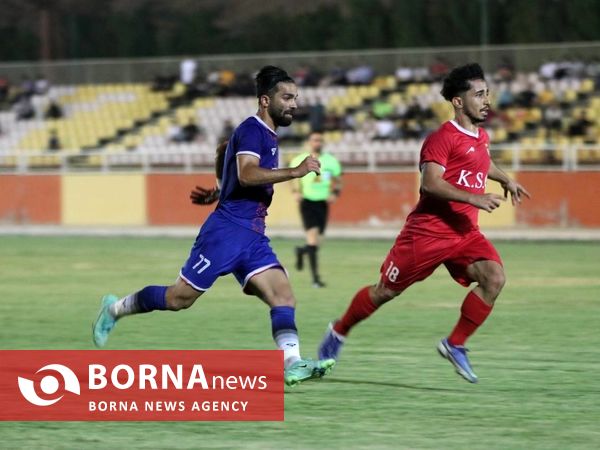 دیدار تیم های فوتبال داماش گیلان _ فولاد نوین اهواز