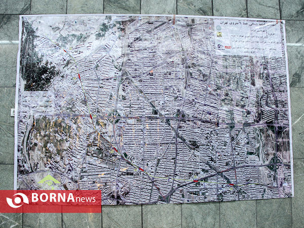 بازدید اعضای شورای شهر از خط ۶ مترو تهران