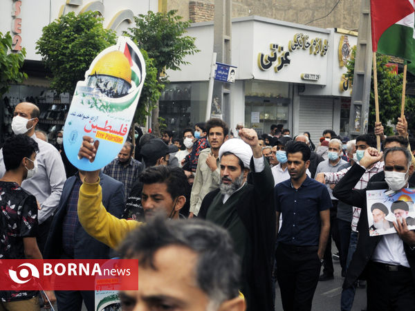 راهپیمایی روز قدس- شهرستان قدس
