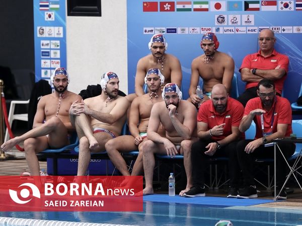 واترپلو قهرمانی آسیا| ایران - هنگ کنگ