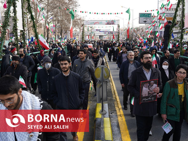 راهپیمایی ۲۲ بهمن تهران