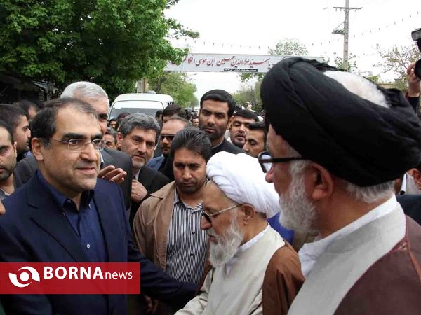 آیین تشییع جان باختگان سقوط هلی‌کوپتر اورژانس فارس