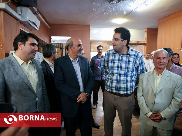 بازدید وزیر ورزش و جوانان از موسسه خبر