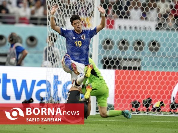 دیدار تیم های فوتبال ژاپن - آلمان