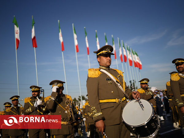 مراسم روز ارتش با حضور رییس جمهوری
