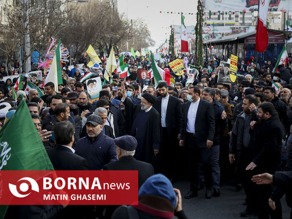 راهپیمایی روز 22 بهمن با حضور رییس جمهور