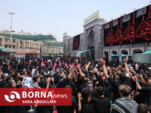 عزاداری تاسوعای حسینی در بین الحرمین