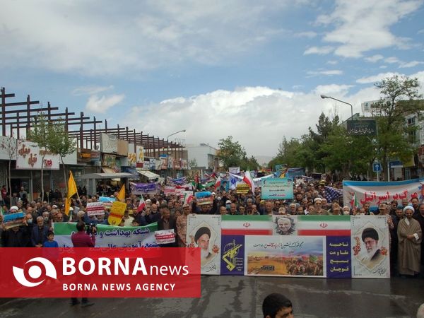 راهپیمایی روز جهانی قدس- قوچان