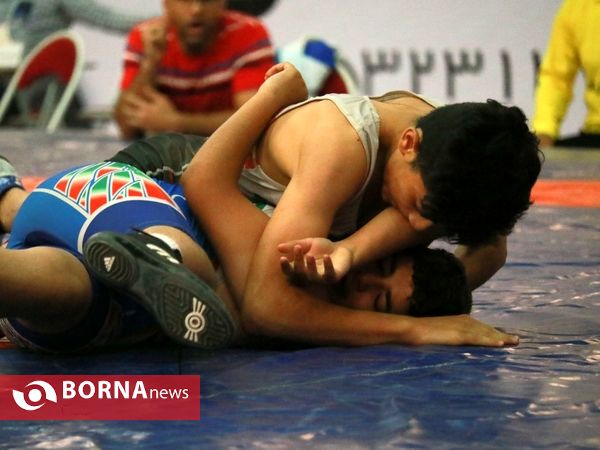 مرحله گروهی رقابت های کشتی خردسالان کشور گروه چهار- آبادان