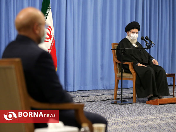 دیدار دست‌اندرکاران مراسم سالگرد شهید سلیمانی با رهبر انقلاب اسلامی