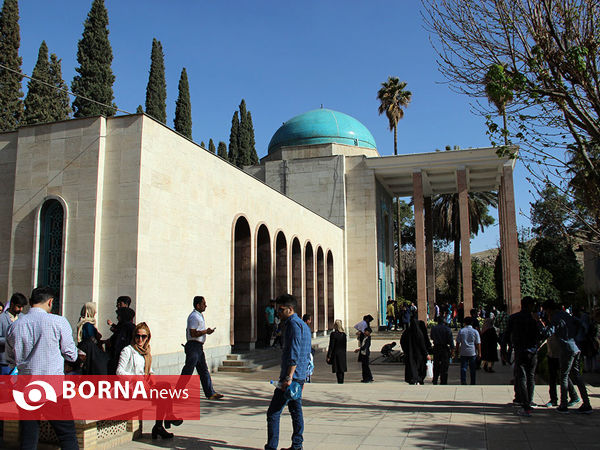 مسافران نوروزی در شیراز