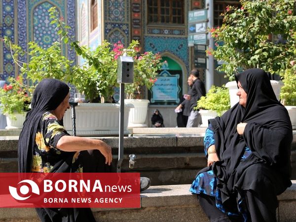 مراسم جاماندگان اربعین حسینی در شهرستان ری