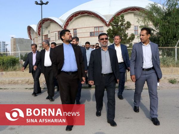 بازدید میدانی معاونین استاندار و مدیران استانی از مجموعه‌های محل برگزاری مسابقات والیبال مردان آسیا در ارومیه
