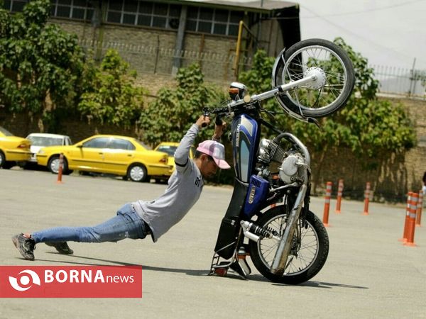 همایش  موتوسواران حرفه ایی- غرب تهران