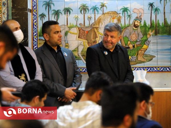 مراسم ختم و یادبود شهید مدافع امنیت وطن میلاد خسروی