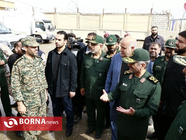 سفر سرلشکر جعفری به شلمچه