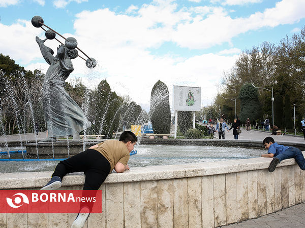 سیزده به در در پارک لاله تهران