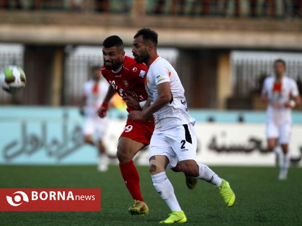 دیدار فوتبال تیم های سپیدرود رشت- سایپا تهران