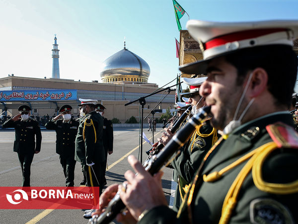 اعطای درجه به دانش آموختگان دانشگاه علوم انتظامی
