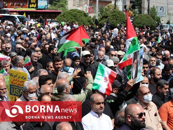 راهپیمایی روز جهانی قدس _ رشت