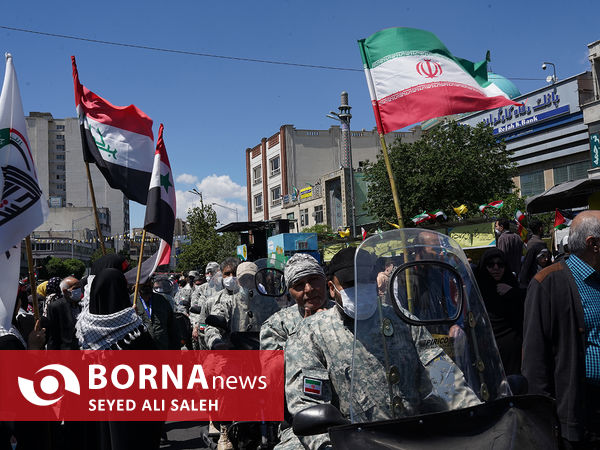 راهپیمایی روز جهانی قدس در تهران