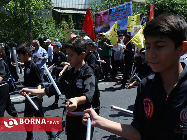 راهپیمایی روز جهانی قدس در تهران - ۱