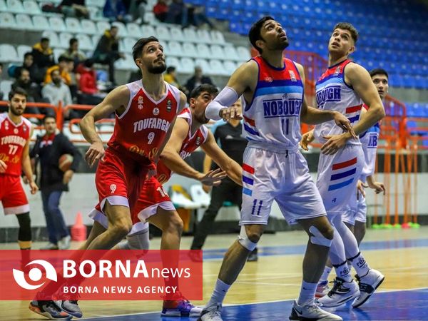 دیدار تیم های بسکتبال نبوغ - توفارقان