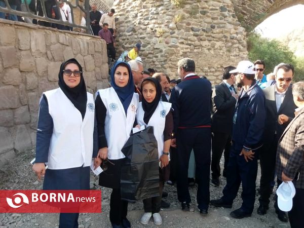 پاکداشت طبیعت حاشیه رودخانه جاجرود