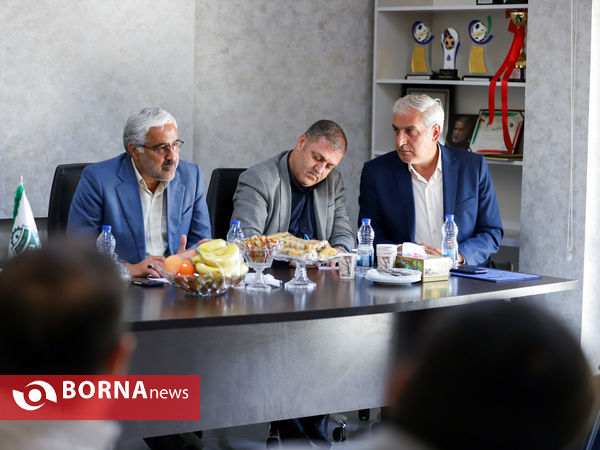 تودیع و معارفه مدیر عامل باشگاه آلومینیوم اراک