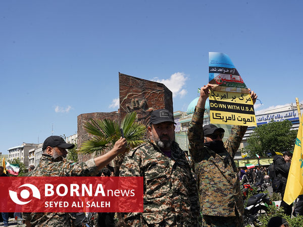 راهپیمایی روز جهانی قدس در تهران