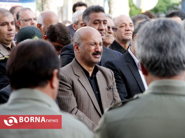 مراسم تشییع پیکر مدیر کل فقید حفاظت محیط زیست فارس